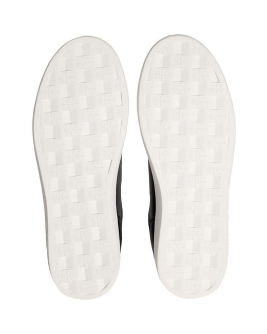 Calvin Klein Black Ckj Cupsole Low-Top Trainers for men