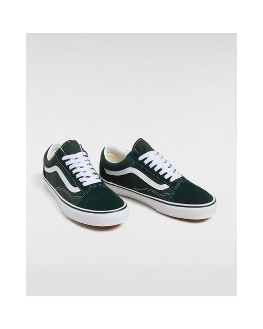 Vans Black Old Skool Canvas Low Top for men