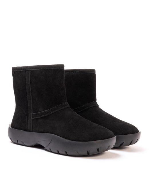 Golddigga Black Snug Classic Slip On Ankle Boots