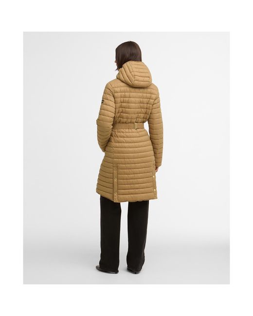 Barbour Natural Longline Jada Puffer Jacket