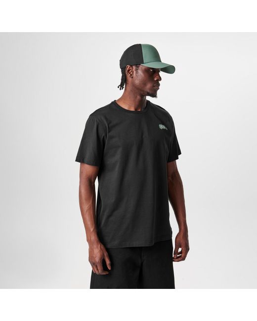The North Face Black Short-Sleeve Outdoor Graphic T-Shirt for men
