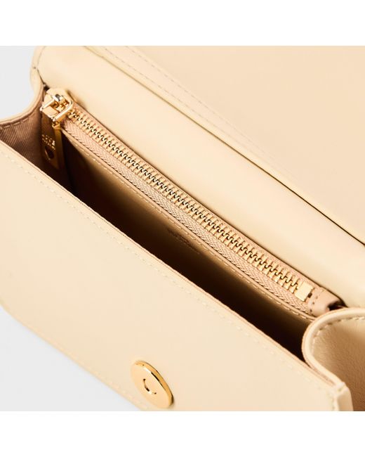 Love Moschino Natural Quilted Cross Body Bags