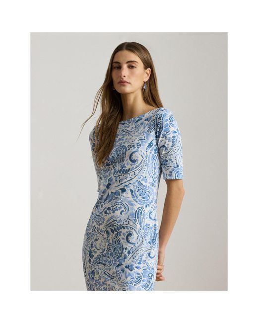 Ralph Lauren Blue Tea Dress