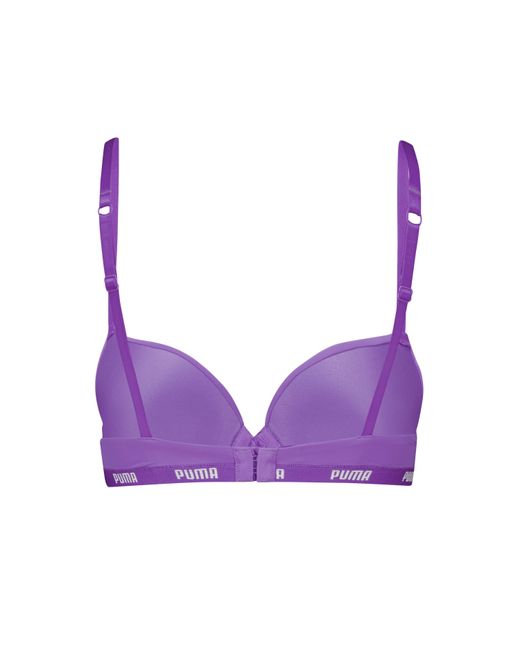 PUMA Purple Push Up Bra