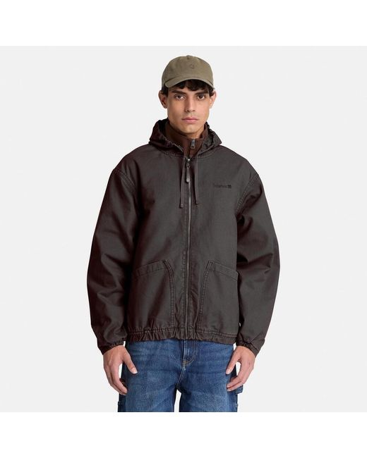 Timberland Black Timb Canvas Hd Bmbr for men