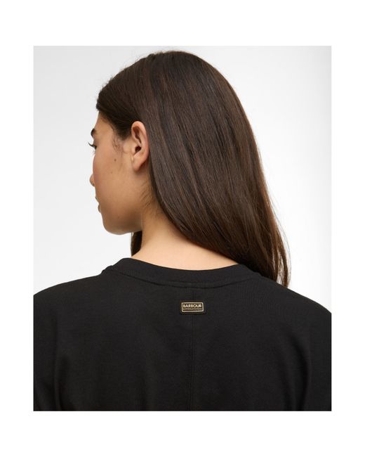 Barbour Black Alexis Oversized T-Shirt