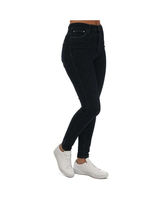 ONLY Black Iconic High Waist Skinny Jeans