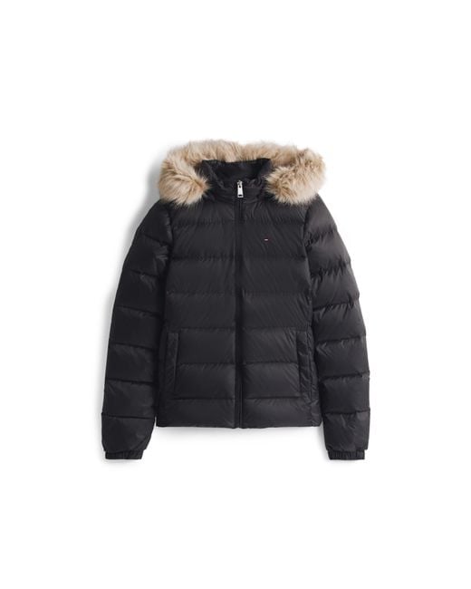 Tommy Hilfiger Blue Tjw Basic Hooded Down Jacket Ext