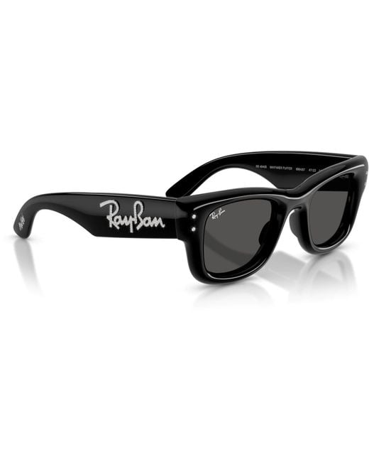 Ray-Ban Black Puffer Wayfarer Sunglasses