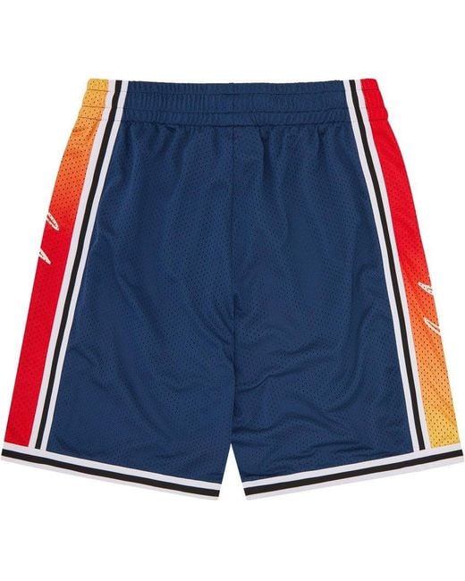 ICECREAM Blue Basketball Woven Tracksuit Shorts for men