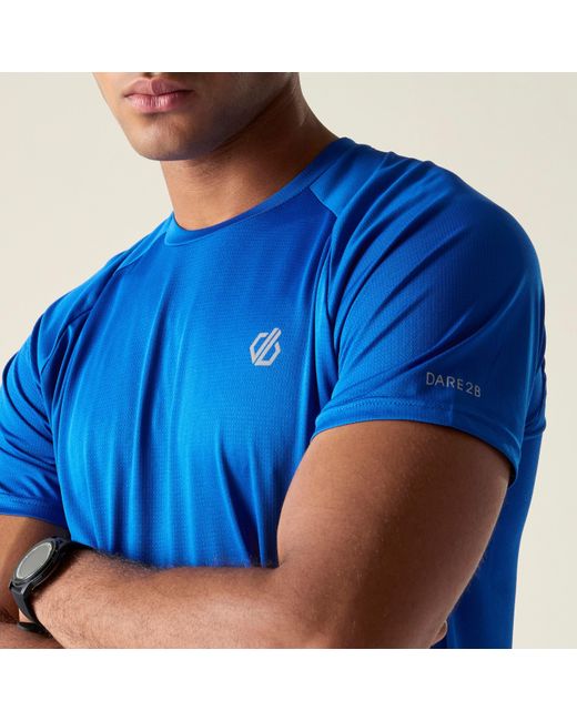 Dare 2b Blue Accelerate Tee for men