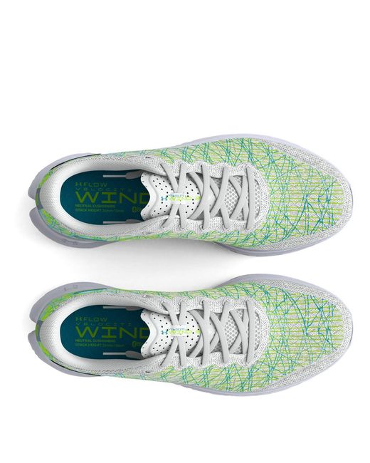 Under Armour Green Vlociti Wnd2 Trainers S Road Running Shoes Grey 4