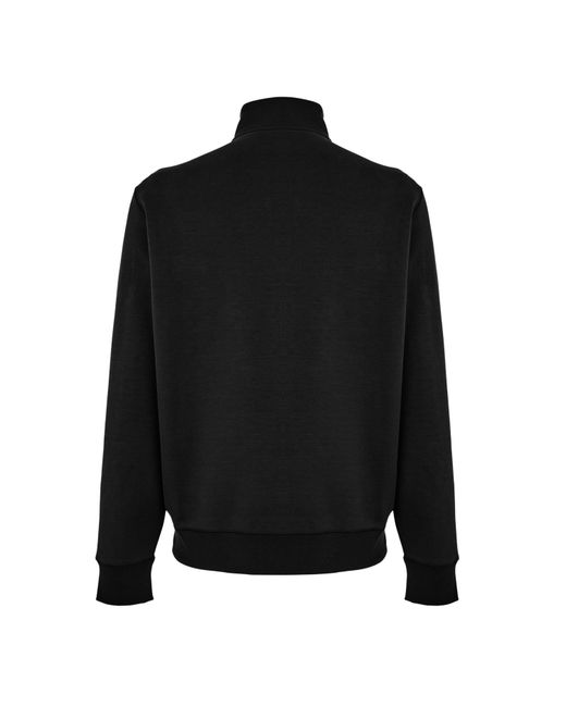 Polo Ralph Lauren Black Tech 1/4 Zip Fleece for men