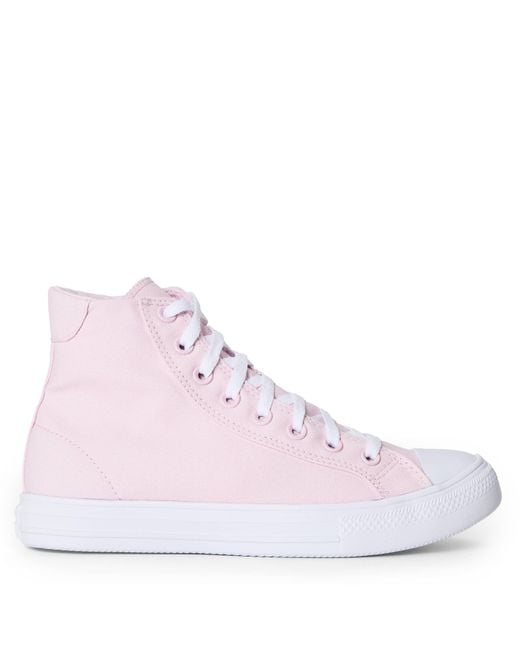 Converse Pink Day One Canvas High-Top Trainers