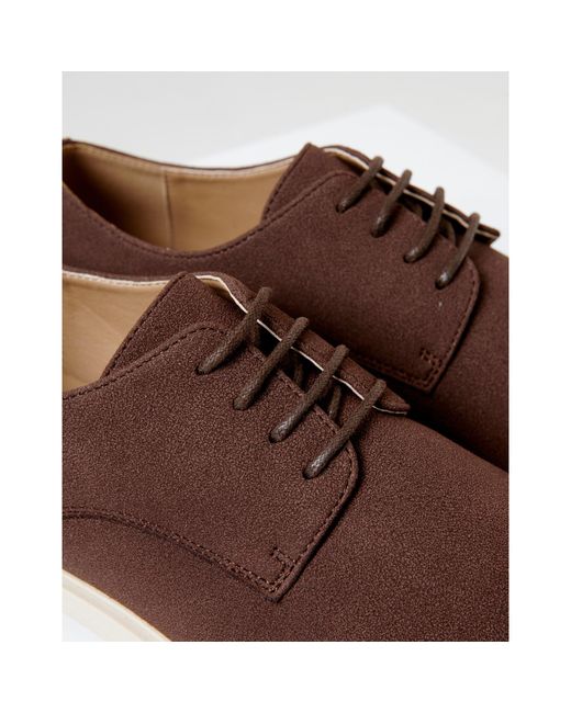 Threadbare Brown Axelle Boat Shoes for men