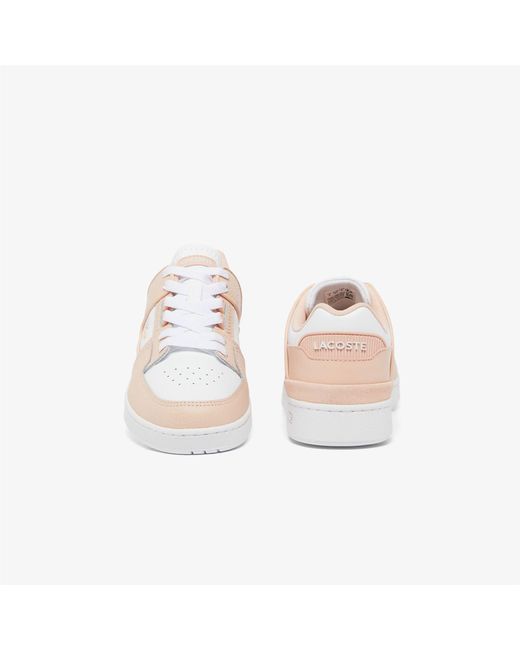 Lacoste Pink Court Cage Trainers