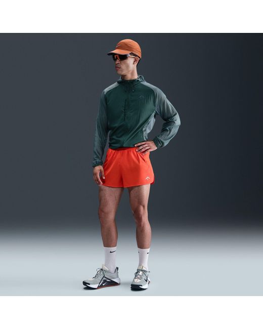 Nike Red Trailwind Short Sn61 for men