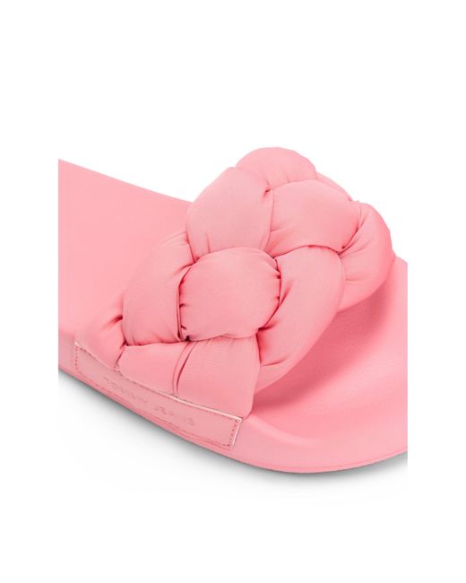 Tommy Hilfiger Pink Slider Slippers