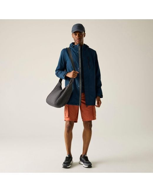 Regatta Blue Daledon Waterproof Isotex Jacket for men