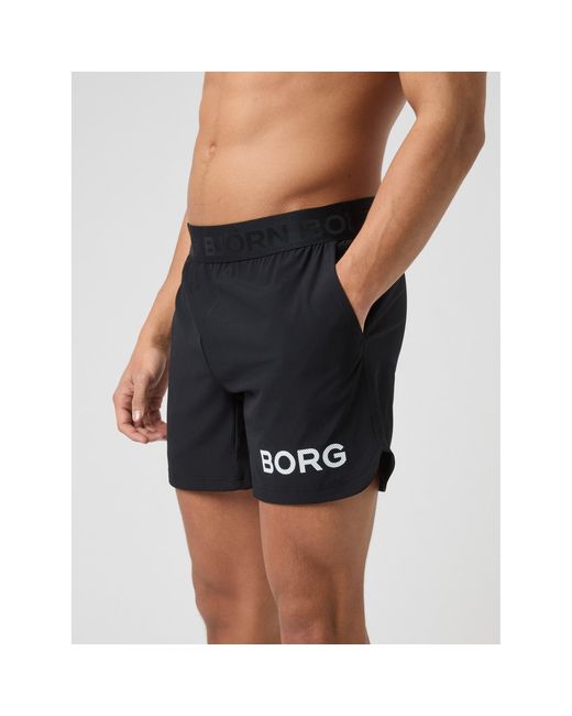 Björn Borg Black Bjorn Logo 6In Short Sn61 for men
