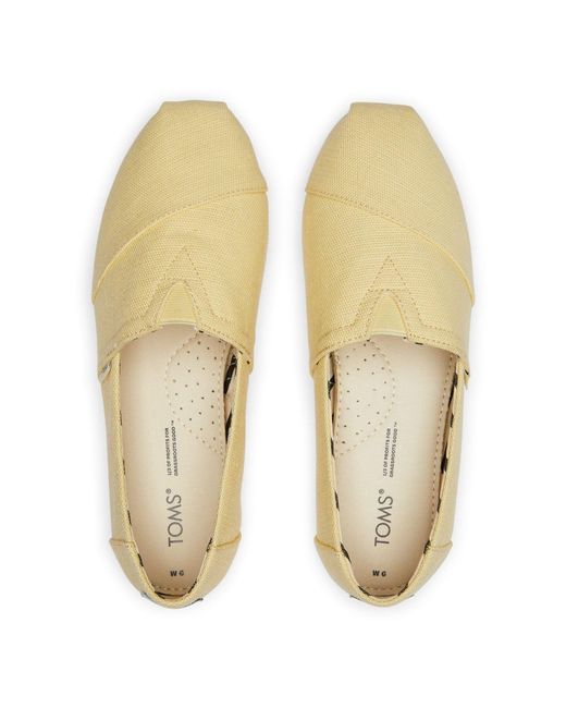 TOMS Natural Alpargata Classic Espadrilles Size 3.5