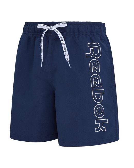 Reebok Blue Swim Short Abbott for men