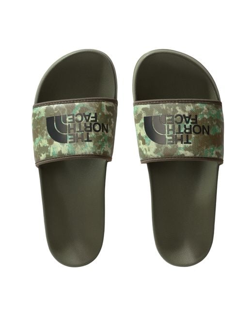 The North Face Green Base Camp Slide Iii for men
