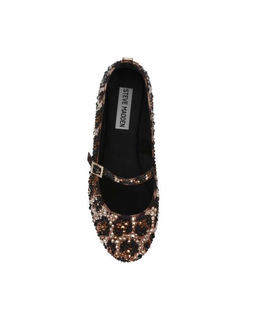 Steve Madden Black Brissa Ballet Pumps