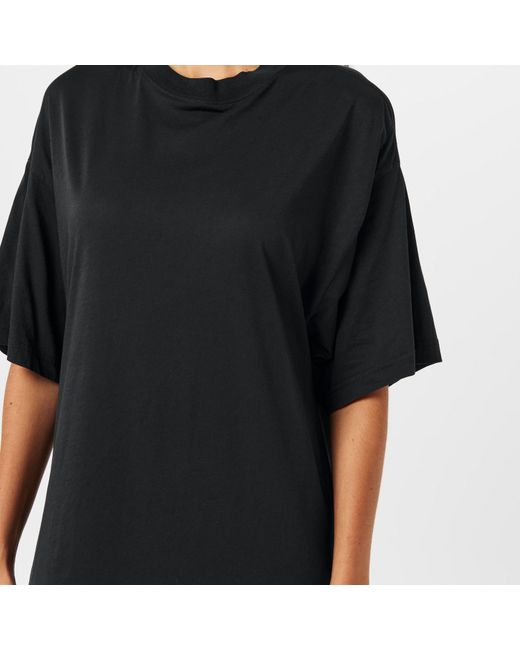 Balenciaga Black Bal Cocoon Long Maxi Dress