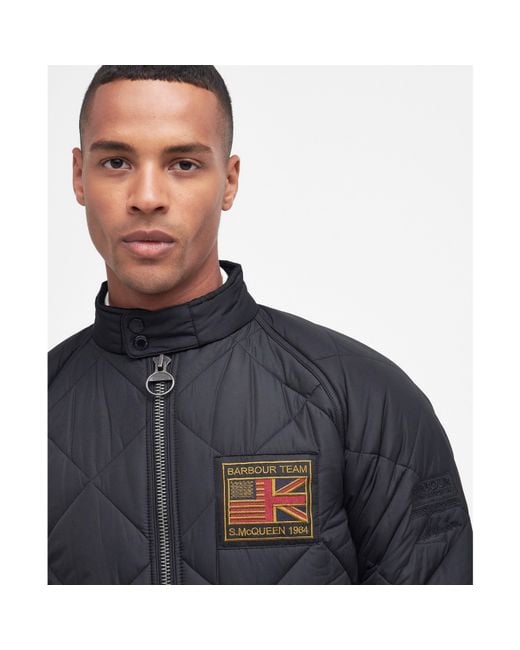 Barbour Black B.Int Smq Merch Jkt Sn64 for men