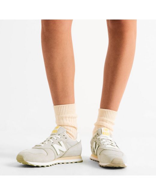 New Balance White Nb 373