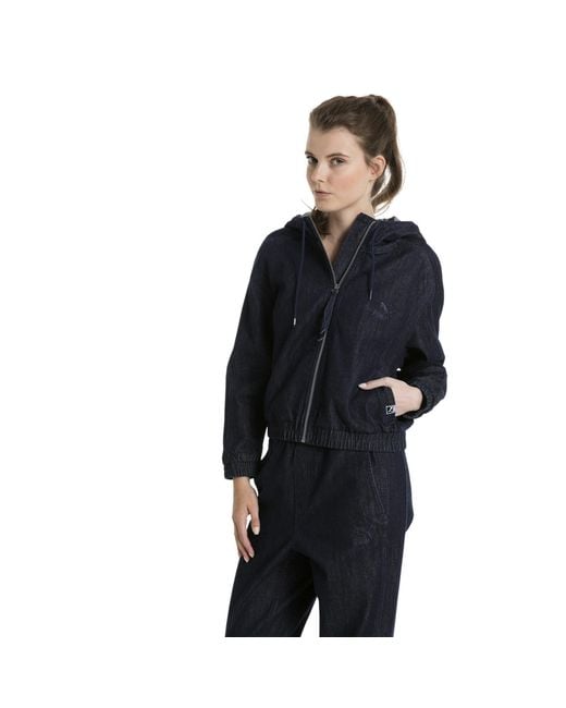 PUMA Blue (8) Denim T7 Track Jacket