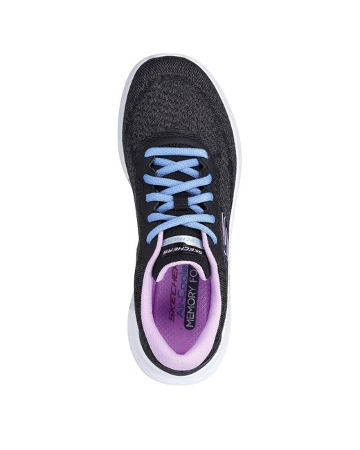 Skechers Blue Slip On Trainers