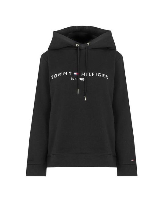Hilfiger hotsell hoodie black