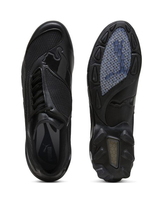PUMA Black Low-Top Trainers for men