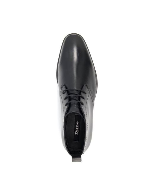 Dune Black Mervin Chukka Boots for men