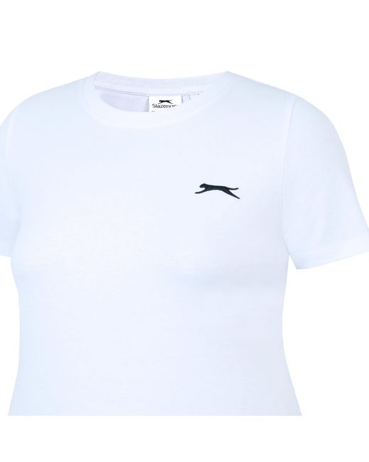 Slazenger 1881 White Crew Neck Tee