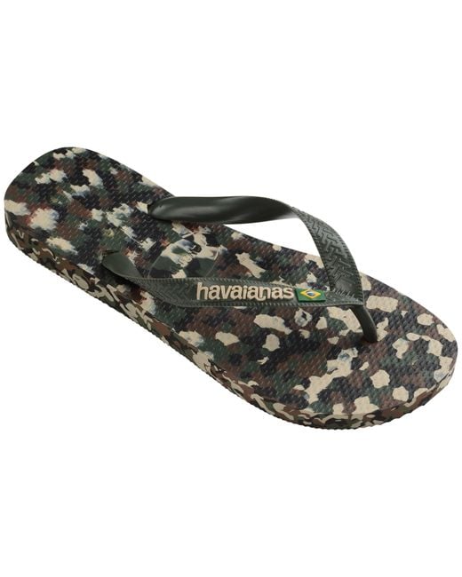Havaianas Brown Brasil Flip Flops for men
