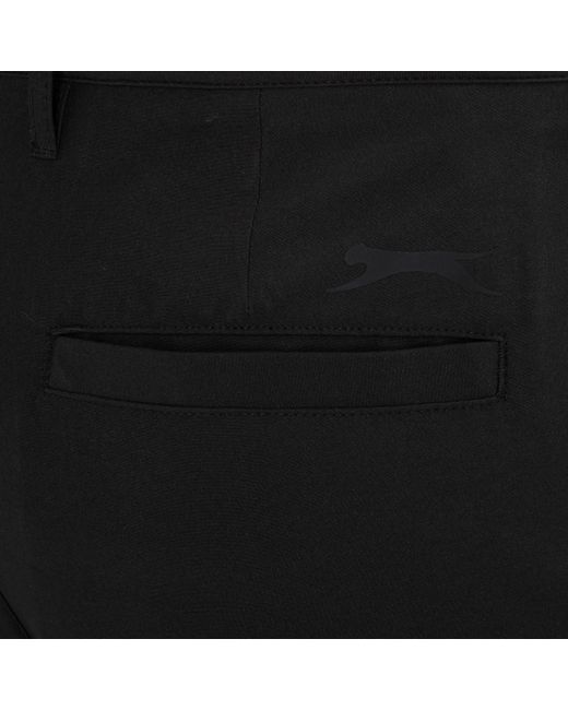 Slazenger 1881 Black Performance Golf Trousers for men