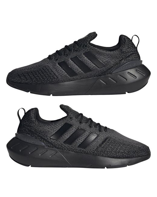 Adidas Black Swift Run 22 Shoes for men