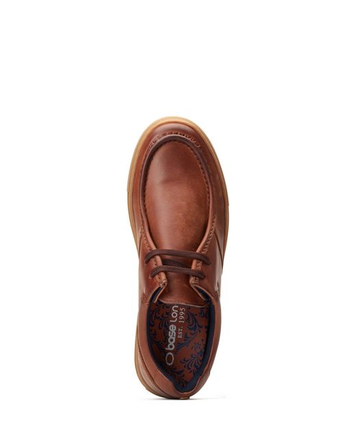 Base London Brown Dalston Wallabe for men