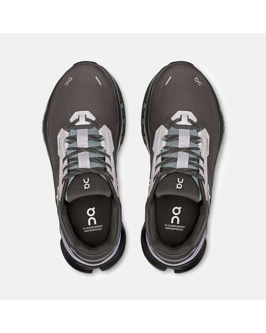 On Shoes Black Cloudrunner 2 Waterproof