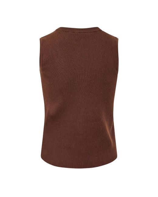 DKNY Black Knitted Top