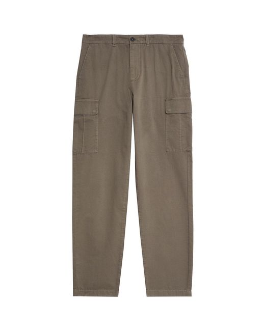 Lyle & Scott Gray Cargo Trousers for men