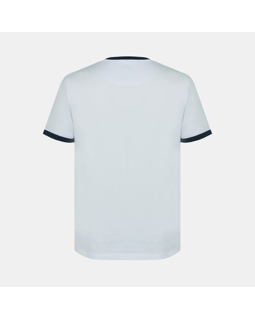 Pretty Green Blue 5-Pack Cotton Crew Neck Short Sleeve T-Shirt for men