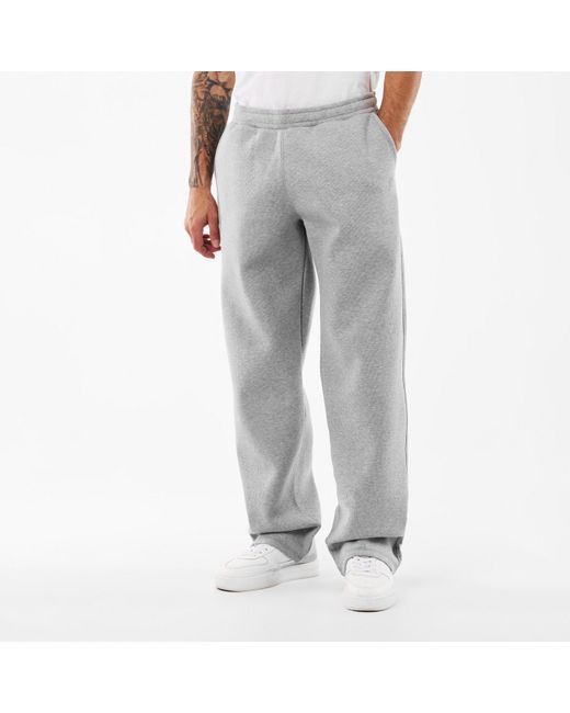 Daily Paper Gray Mono Rib Open Hem Fleece Joggers for men