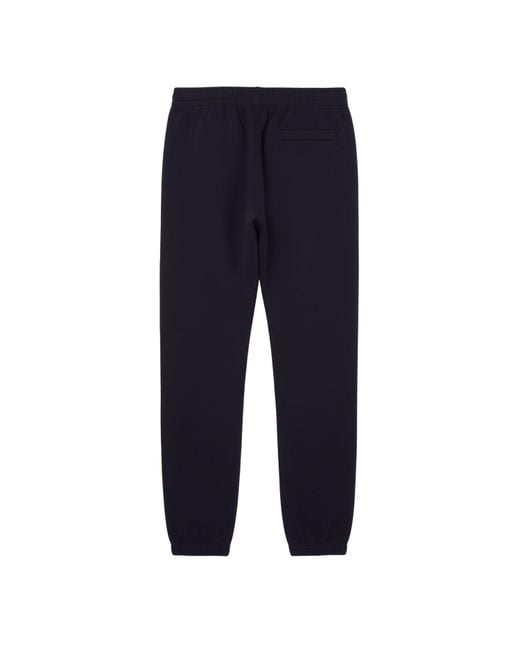 Lacoste Blue Regular-Fit Pique Sweatpants for men