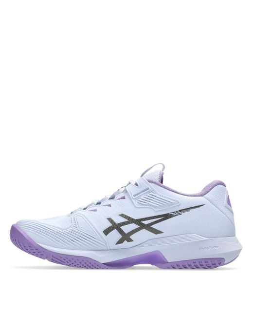 Asics White Sol Tennis Shoes