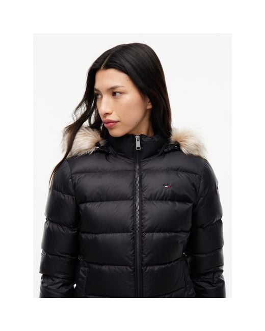 Tommy Hilfiger Blue Tjw Basic Hooded Down Jacket Ext