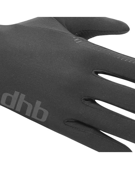 Dhb Black Roubaix Liner Gloves